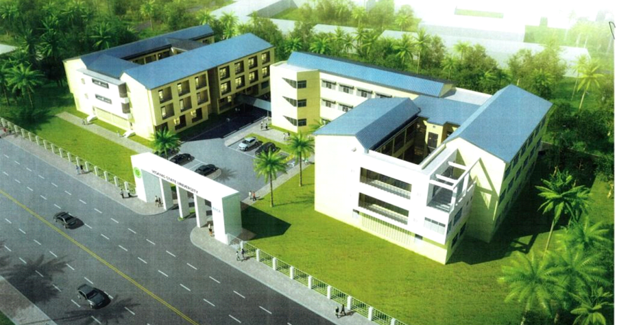 The architectural perspective of VSU-Tolosa Campus designed by KOICA project manager.