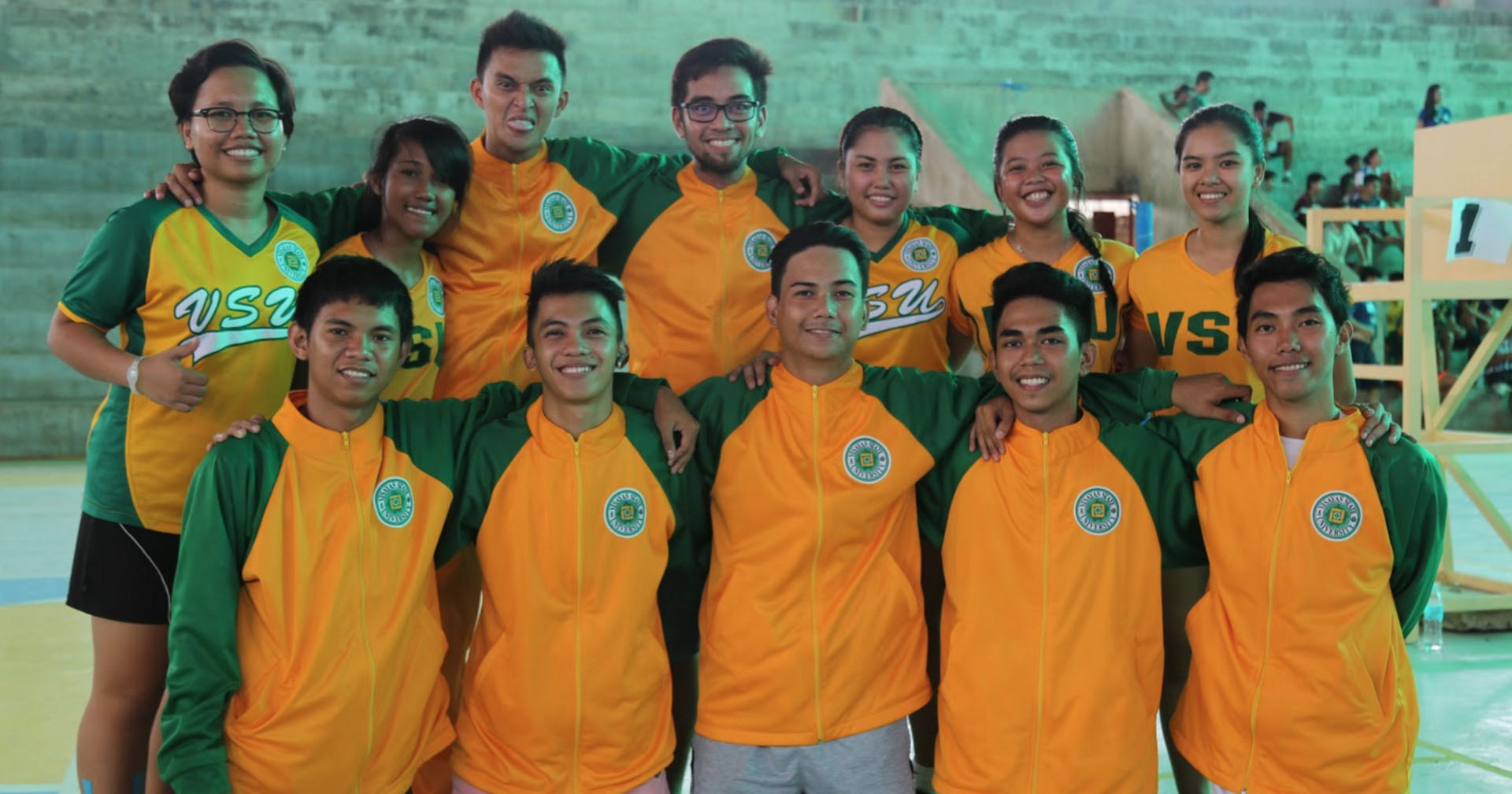 #GoTeamVSU: Our badminton team poses for posterity after winning gold and silver medals. Photo by Aliana Gene Sarmiento/VSU Web Team.