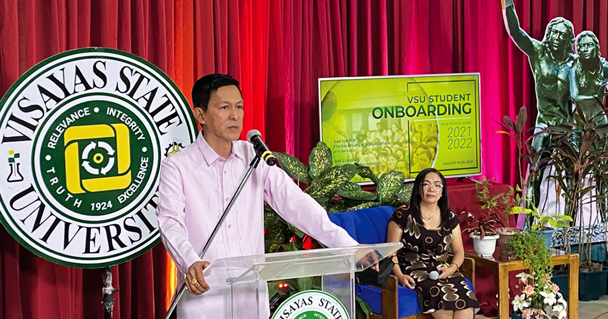 Dr. Edgardo E. Tulin Student Onboarding A.Y. 2021-2022