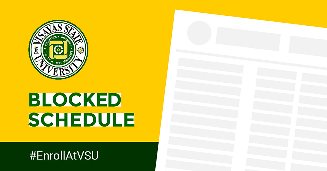 #Enroll2026-1st-sem-blocked-schedule